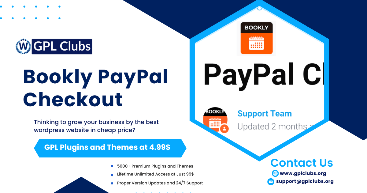 Bookly PayPal Checkout