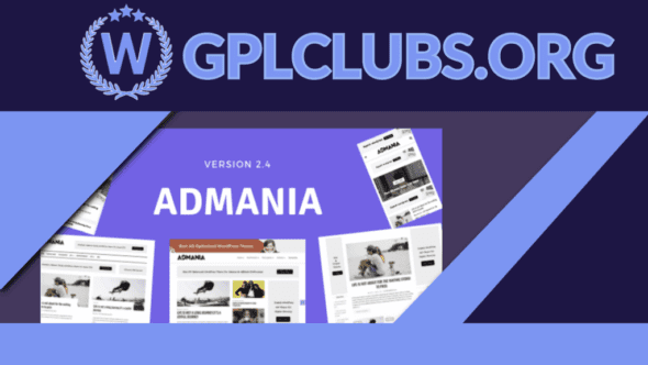 Admania - Adsense WordPress Theme With Gutenberg Compatibility