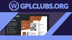 Adviza - Immigration and Visa Consulting Elementor Template Kit