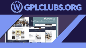 Armanee - Blog and Magazine Elementor Pro Template Kit