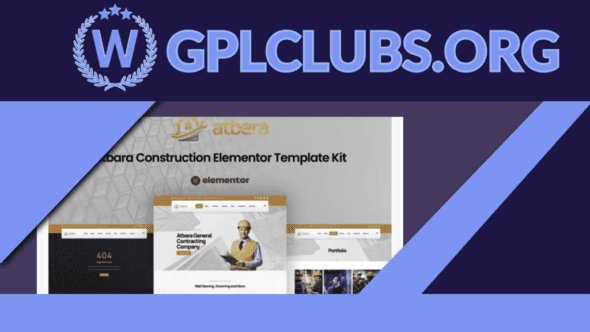 Atbara - Construction Elementor Template Kit