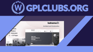 Bahama Contractor and Architect Elementor Template Kit