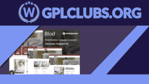 Blod - Blood Drive & Donation Campaigns Elementor Template Kit