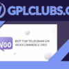 Bot for Telegram on WooCommerce PRO