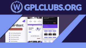 Brilliant - Online Course Elementor Pro Template Kit