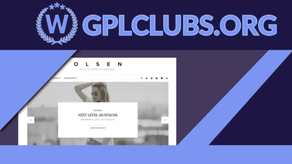 CSS Igniter Olsen WordPress Theme