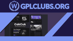CakCuk - Podcast Channel Elementor Template Kit