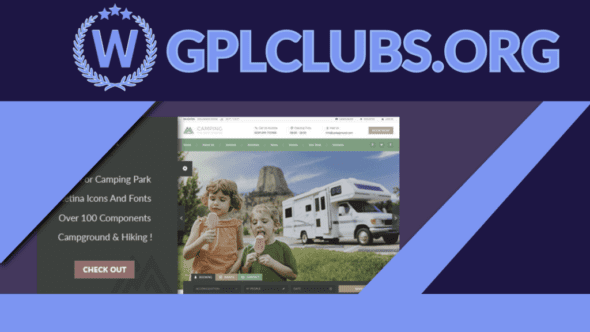 Camping Village WordPress Theme