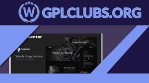 Chrono - Watch Service Elementor Template Kit