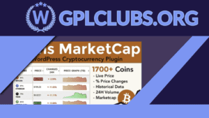 Coins MarketCap - WordPress Cryptocurrency Plugin