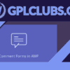 Comment Form for AMP Plugin
