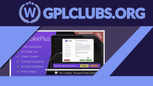 Cookie Plus - GDPR Cookie Consent Solution for WordPress