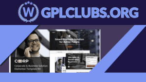 Coorp - Multi-purpose Business Solutions Elementor Template Kit