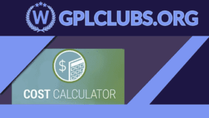 Cost Calculator WordPress Plugin