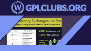 Cryptocurrency Exchanges List Pro - WordPress Plugin