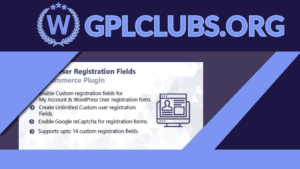 Custom User Registration Fields for WooCommerce