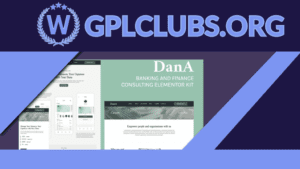 Dana - Banking and Finance Consulting Elementor Template Kit