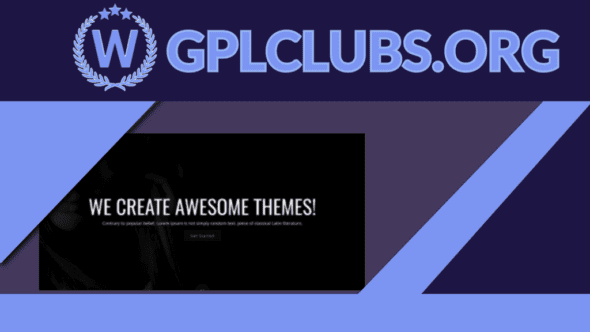 Dark WordPress Theme