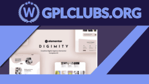 Digimity - Creative Digital Agancy Elementor Template Kit
