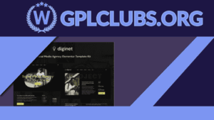 Diginet - Social Media Marketing Agency Elementor Template Kit