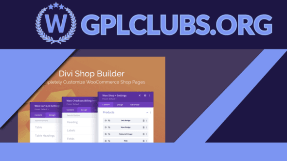 Divi Shop Builder