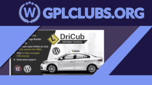 DriCub Driving School WordPress Theme