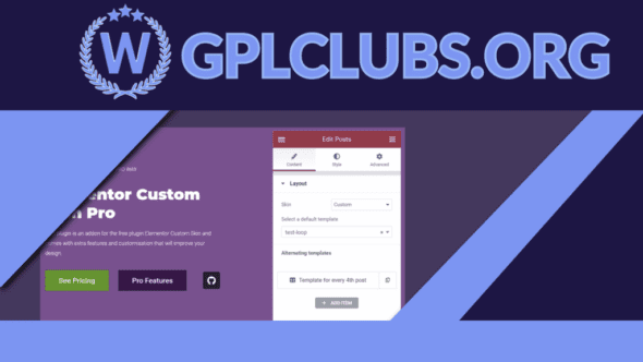 Elementor Custom Skin Pro - WordPressMaker GPL