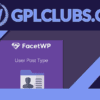 FacetWP - User Post Type