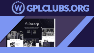 FinaCorp - Finance Corporate Elementor Template Kit