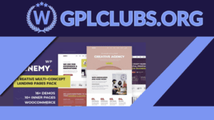 Genemy - Creative Multi Concept Landing Pages Pack With Page Builder