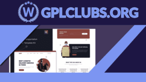 Gloy - Logistic and Transportation Delivery Elementor Template Kit