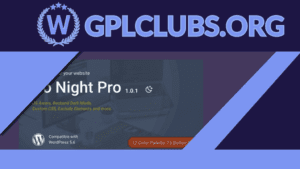 Go Night Dark Mode WordPress Plugin