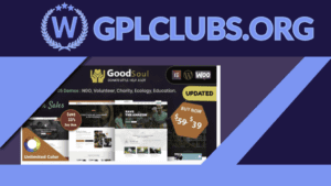 GoodSoul - Charity and Fundraising WordPress Theme