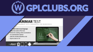 Grammar Test WordPress Plugin