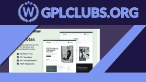 Grotax - Tax Advisor and Consulting Firm Elementor Template Kit