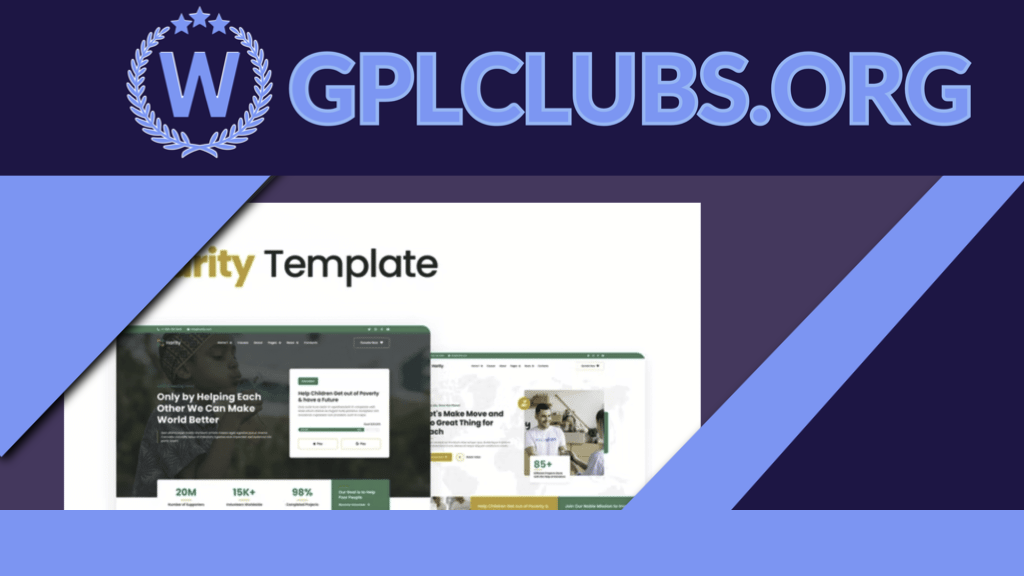 Harity - Fundraising Charity Elementor Template Kit Harity - Fundraising Charity Elementor Template Kit