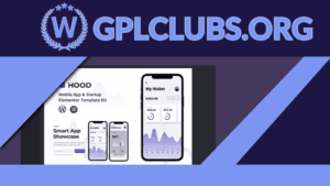 Hood - Mobile App and Startup Elementor Template Kit