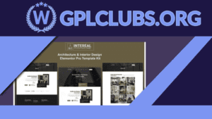 Intereal - Architecture and Interior Design Elementor Pro Template Kit