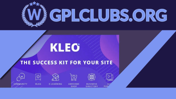 KLEO Community And MultiPurpose Theme