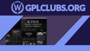 Kino - Film Maker and Movie Studio Elementor Template Kit
