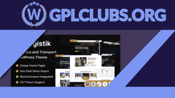 Logistik - Transport and Logistics WordPress Theme