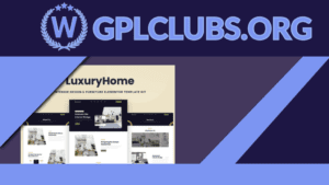 LuxuryHome - Interior Design & Furniture Elementor Template Kit