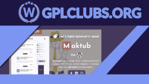 Maktub - Minimal and Lightweight Blog for WordPress