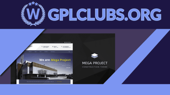 Mega Project - Construction WordPress Theme For Construction Company