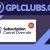 MemberPress Toolbox - Cancel Override