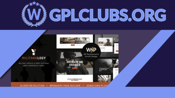 Militarology Military Service WordPress Theme