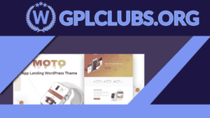 Moto - WordPress Landing Page Theme