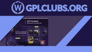 NFTx - NFT Portfolio Elementor Template Kit