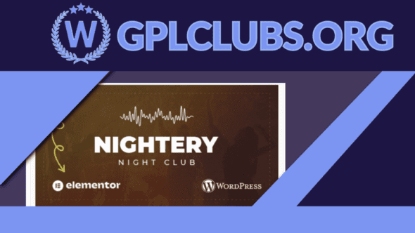 Nightery - Night Club WordPress Theme