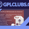 PDFMentor Pro - WordPress PDF Generator for Elementor